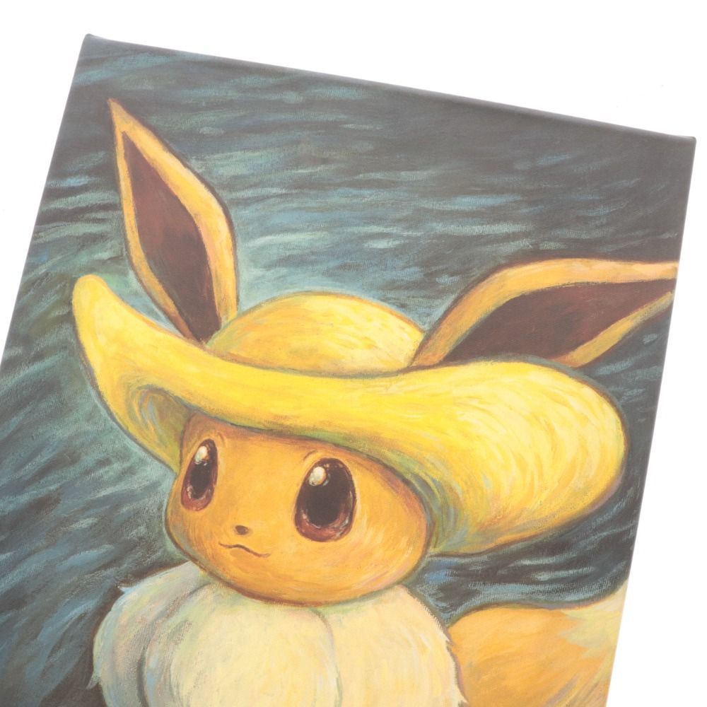 □ ポケモン キャンバスアート ゴッホイーブイ ゴッホ展 美術品