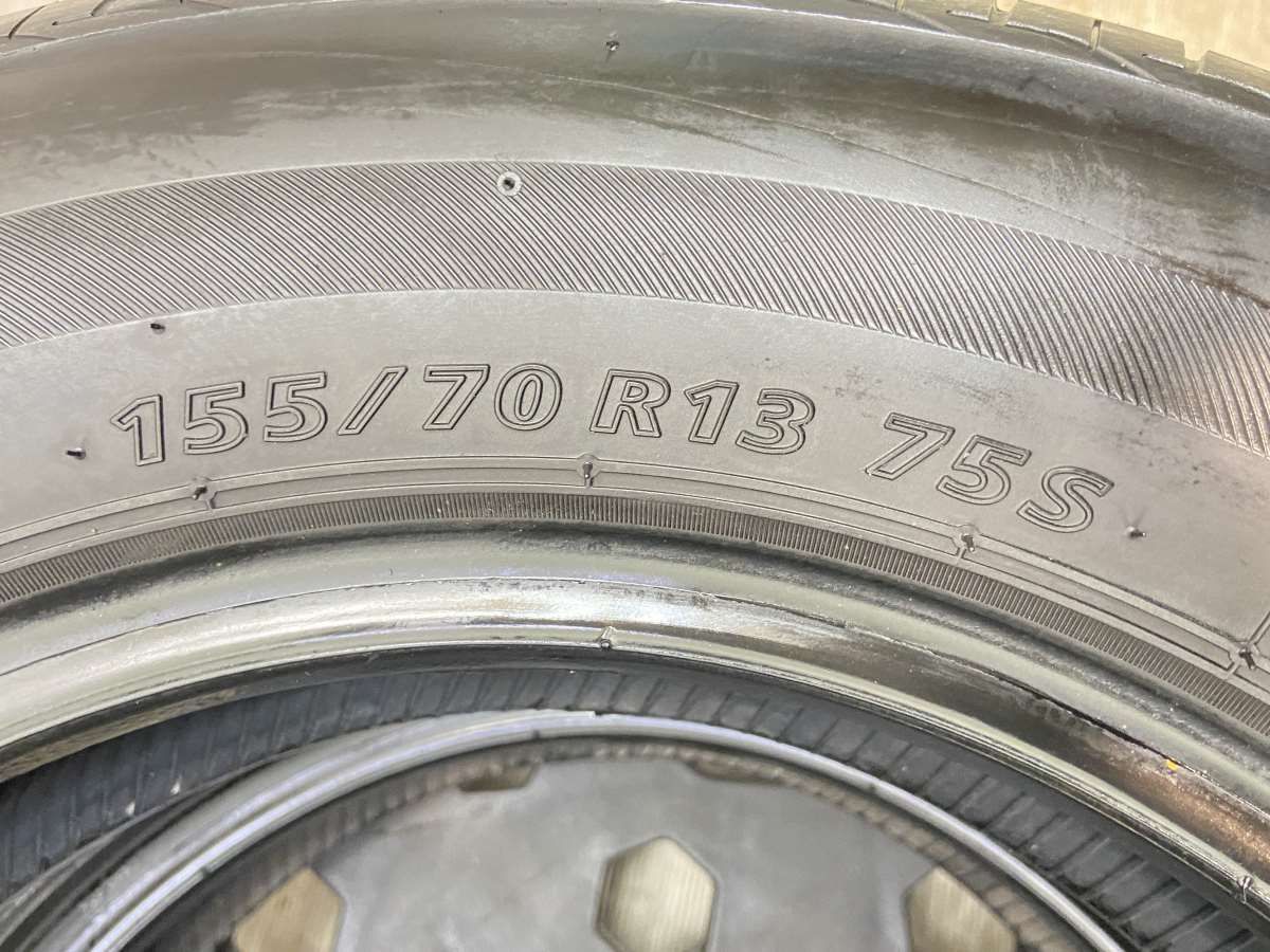 155/70R13 nブリヂストン ネクストリー nタイヤ サマータイヤ 2