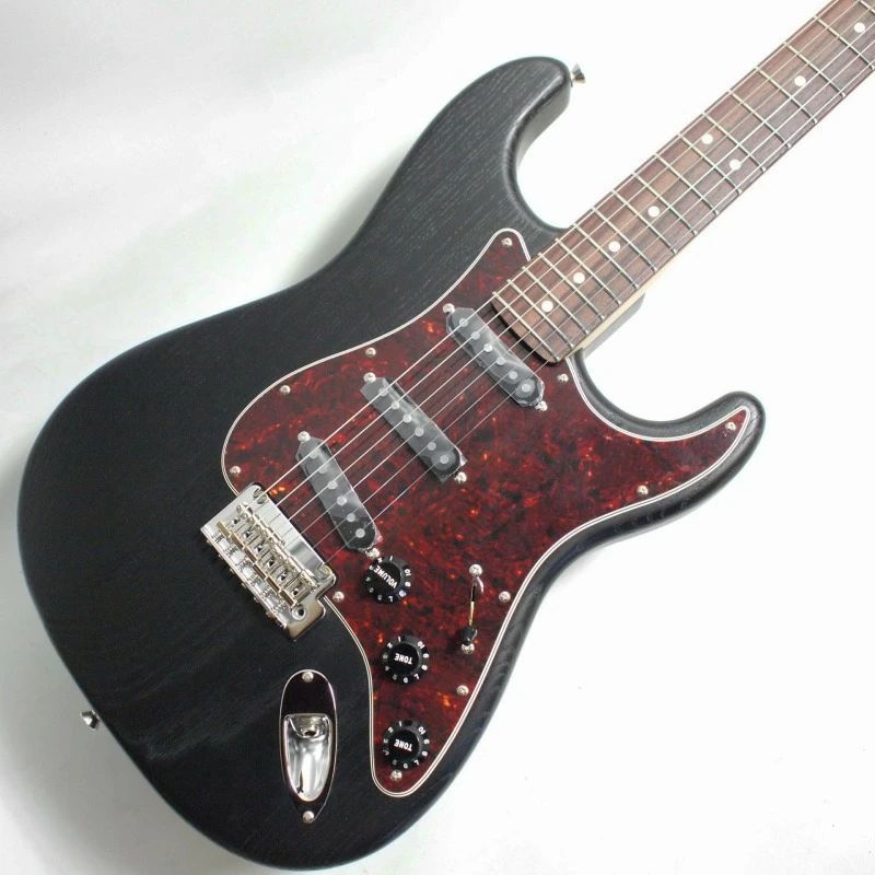 Fender Made in Japan Limited Stratocaster Raw Ash Rosewood Fingerboard Black フェンダー3.67kg