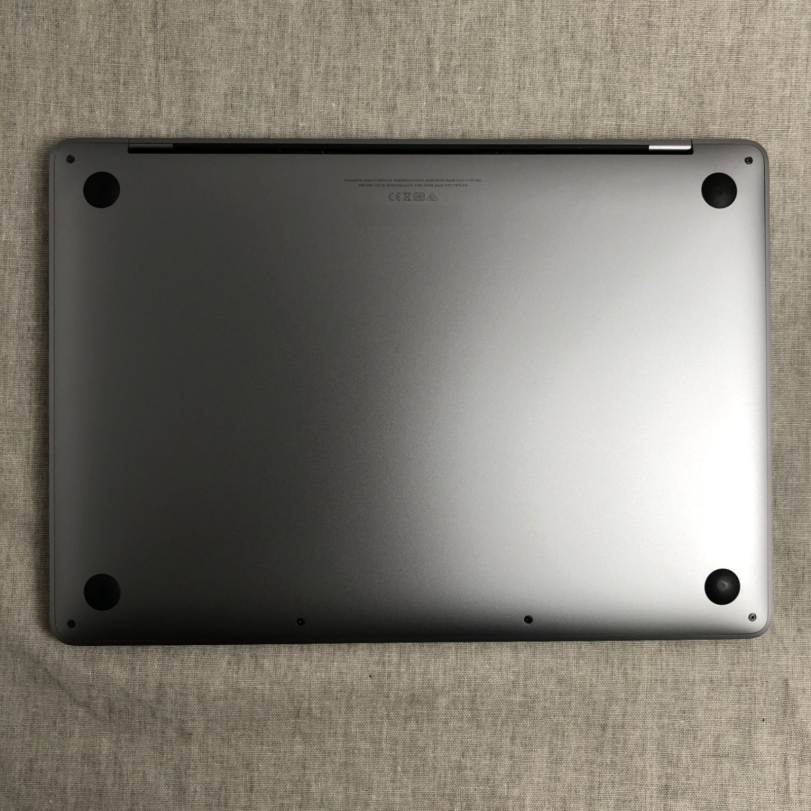 Apple - ◆ジャンク品・本体のみ◆Apple MacBook Pro (13インチ 2019)【Touch Bar・i5・16GB・256GB】★画面表示色異常 他 A2159 EMC3301/LT-JUNK-250851（323626） ◇ジャンク品・本体のみ◇Apple MacBook Pro (13インチ 2019