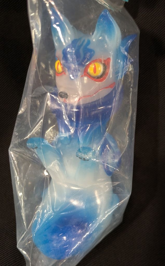 ゲッコードラゴン 花火 よろず雑貨えびねこ屋 ソフビ 未開封 よろず雑貨えびねこ屋 URUKOMA 狐火青 05 - メルカリ