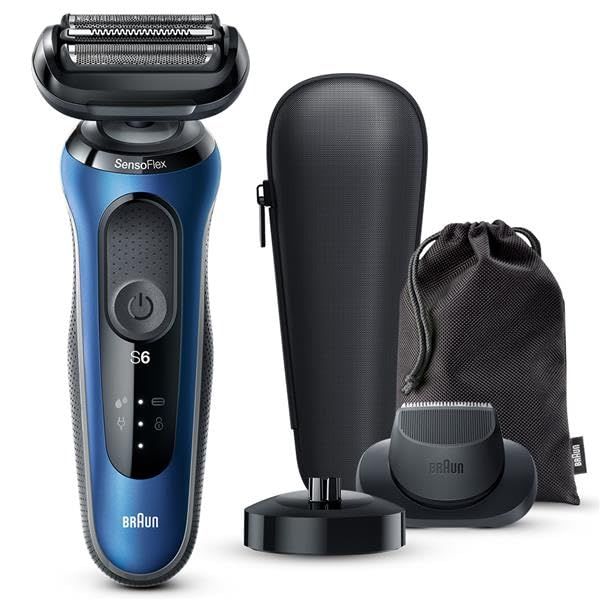 【P＆G】ブラウン 電気シェーバー シリーズ6 (3枚刃) ブルー 61-B4200CS-V 