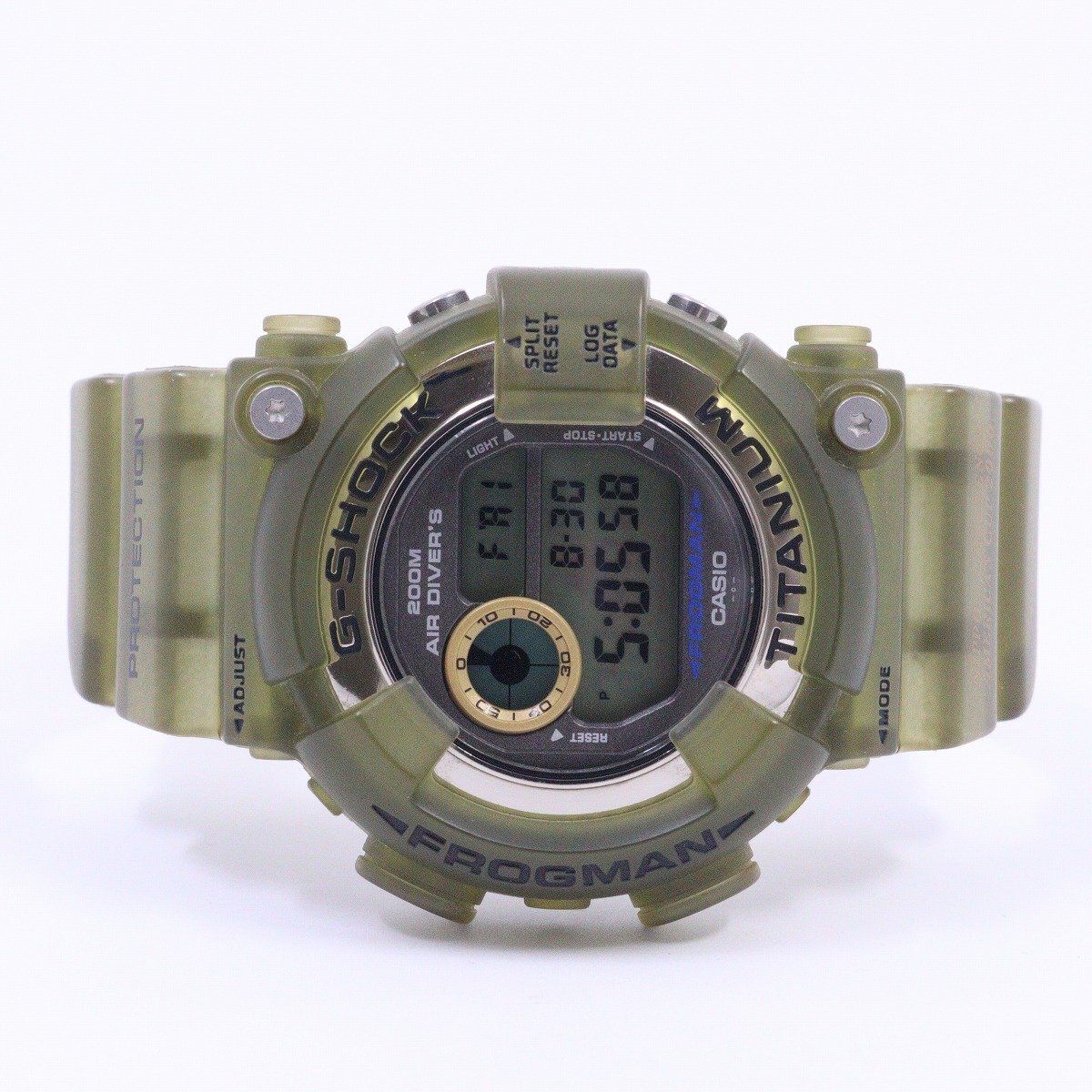 カシオ G-SHOCK フロッグマン アメリカズカップ2000 クォーツ メンズ 腕時計 純正樹脂バンド DW-8200AC-8T【いおき質店】 -  メルカリ