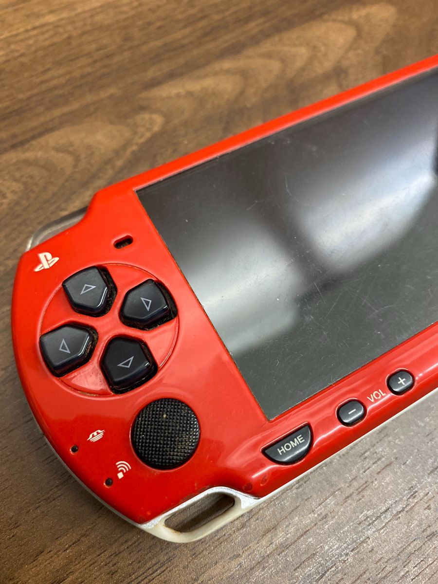 PSP-2000ギレンの野望未使用新品レッド赤red