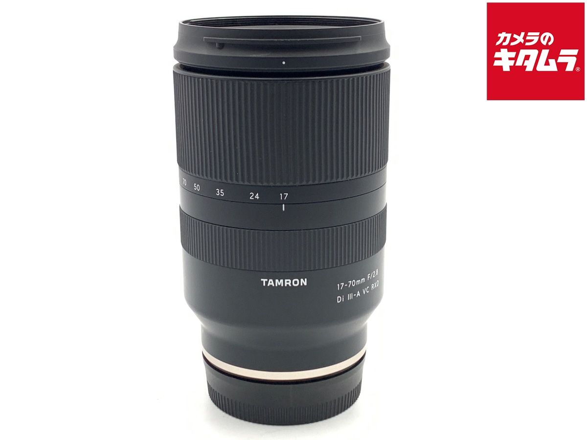 タムロン 17-70mm F2.8 Di III-A VC RXD ソニーEマウント用 Model B070
