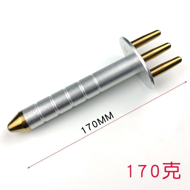 排酸棒磁気マッサジ棒 磁気棒Magnetotherapy Acupuncture tool チタン製の排酸棒三叉