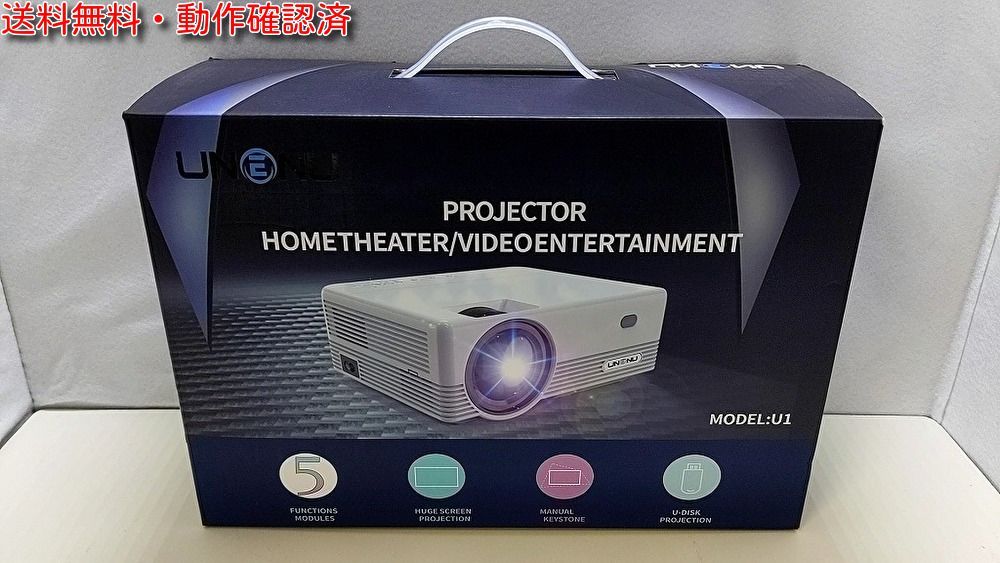 UNENU プロジェクター 小型 9200lm WiFi UNENU プロジェクター 