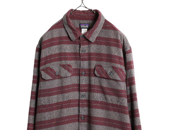 ヴィンテージ　patagonia フランネルシャツジャケット　L 楽天市場】15年製 パタゴニア フィヨルド フランネル シャツ