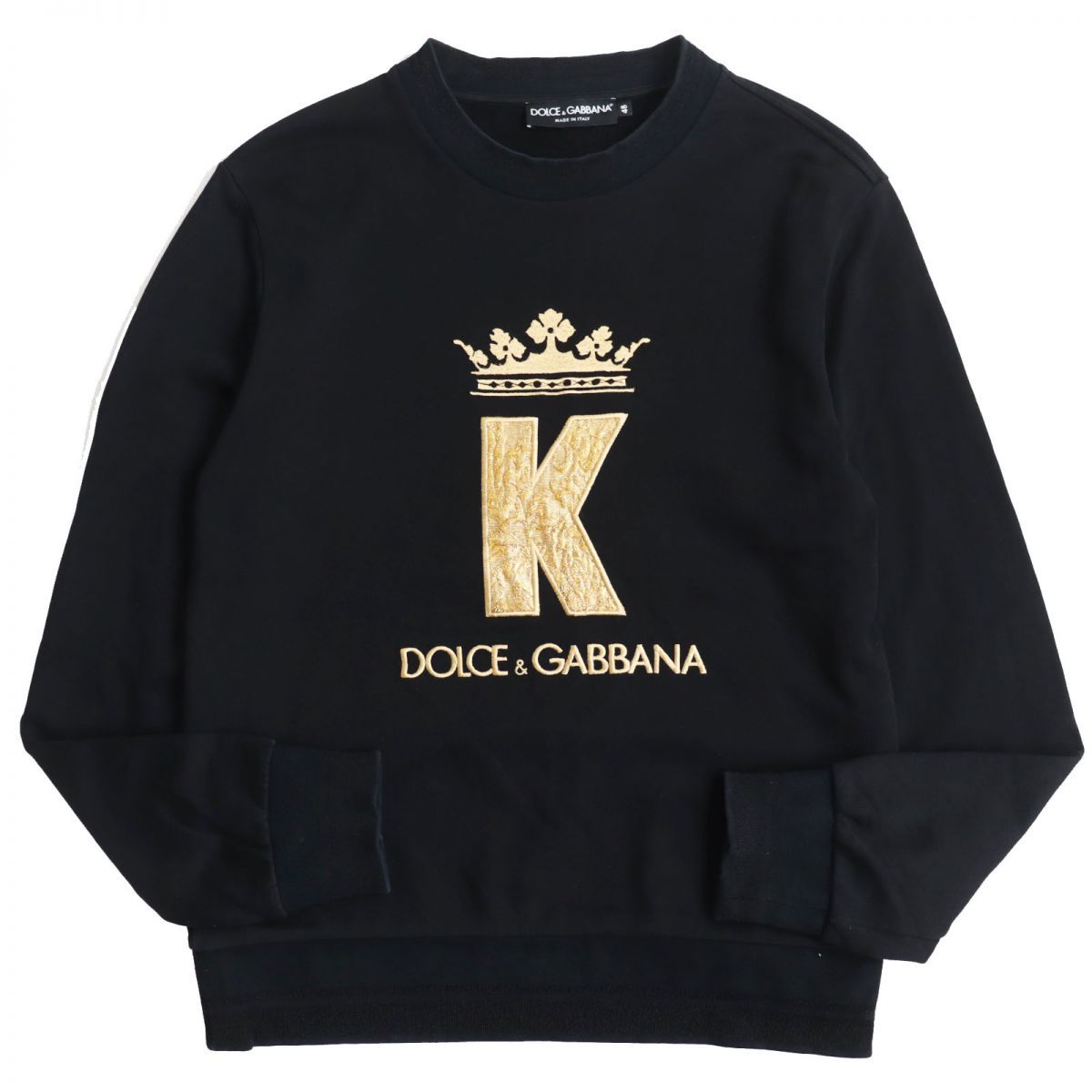 美品○ドルチェ＆ガッバーナ G90W6Z king/キング ロゴ刺繍入り プル 