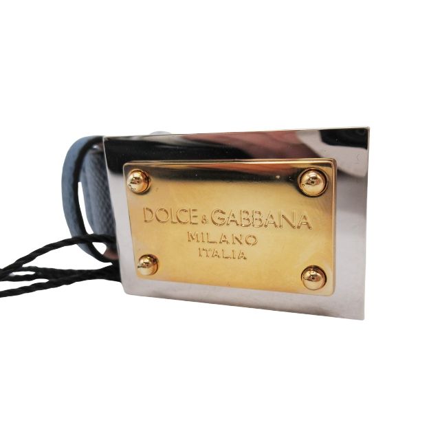 ドルチェ&ガッバーナ ドルガバ DOLCE&GABBANA ロゴプレート レザー