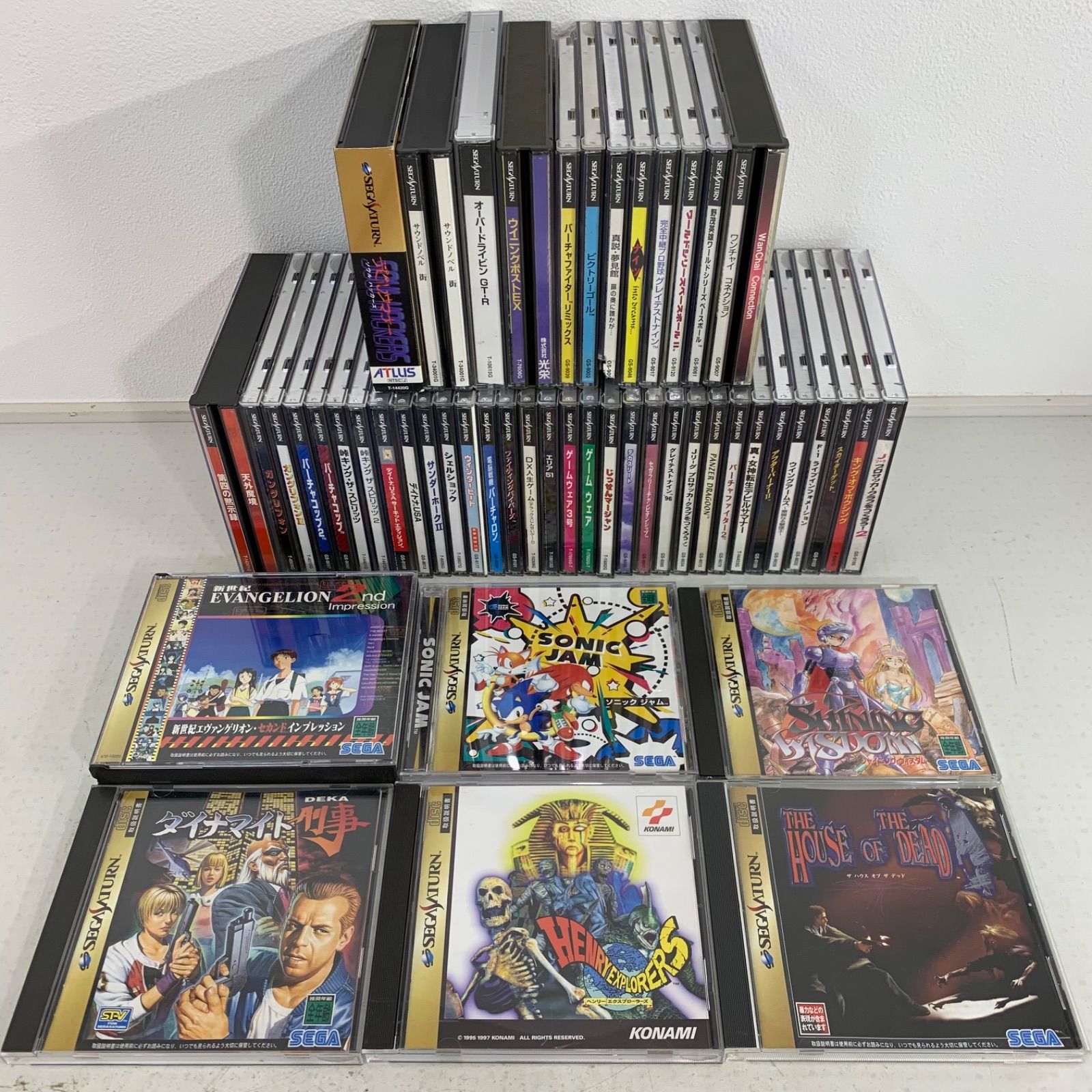 SS セガサターン ソフト おまとめ 49枚 セット