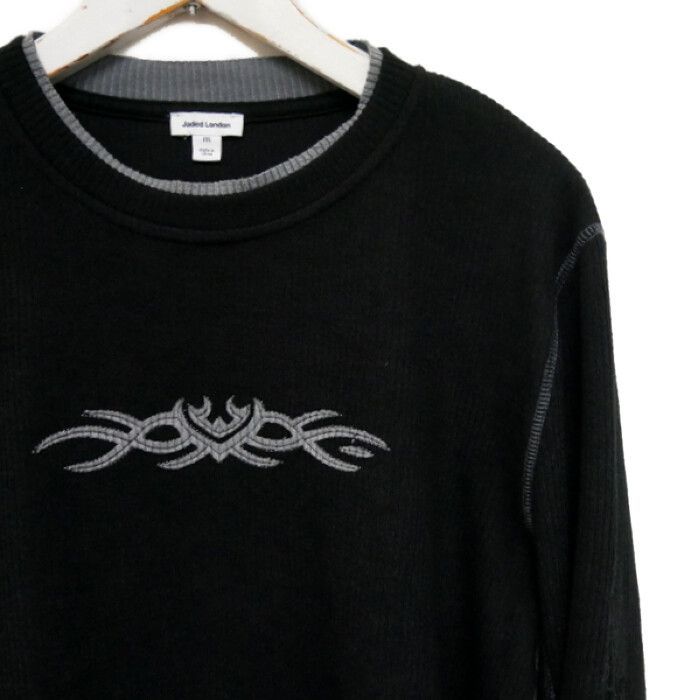 Jaded London ジェイデッドロンドン 国内正規 24AW BLACK WAFFLE