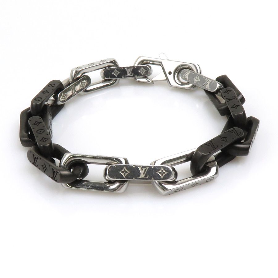 ［ふ］ルイヴィトン M00687 チェーンモノグラムブレスレット LOUIS VUITTON ルイヴィトン モノグラム チェーン ブレスレット