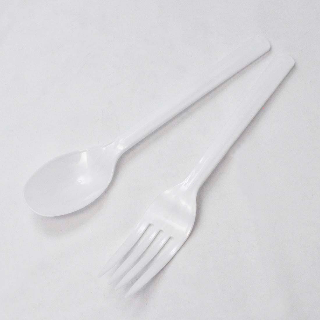 Y-305 ホワイト バイオマス ポリ完封 100本入 16cm スプーン Products やなぎプロダクツ Yanagi