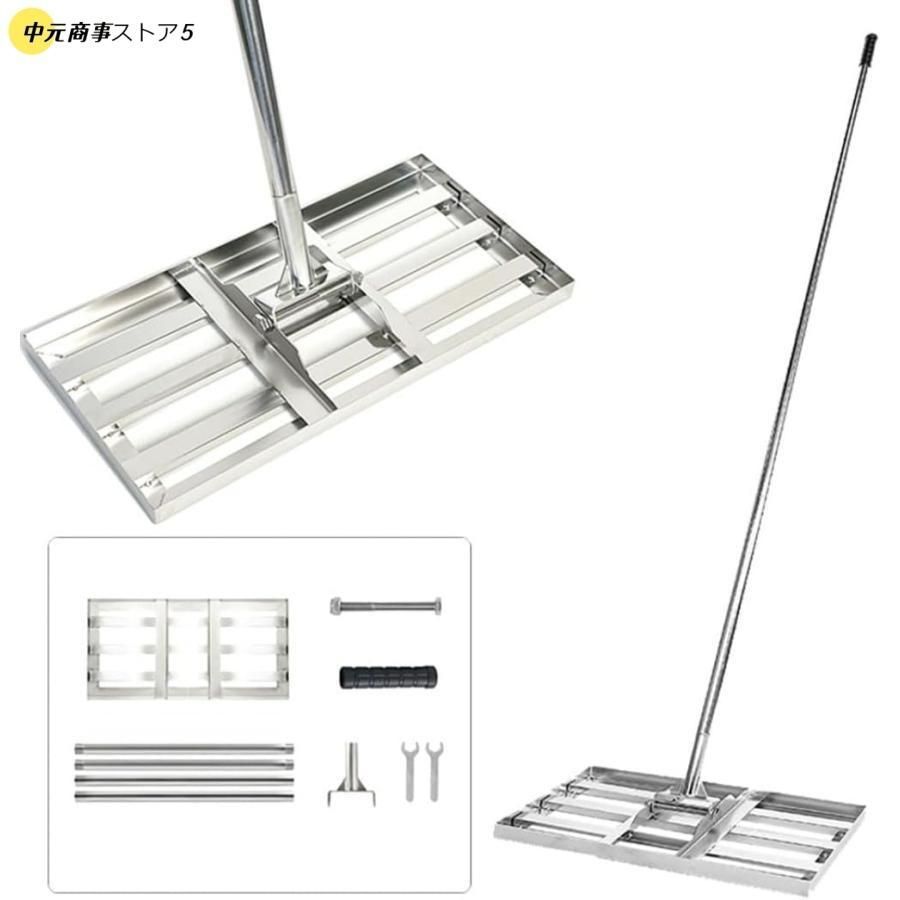 芝生レベリングレーキ、ステンレススチール芝生レベラー、30 