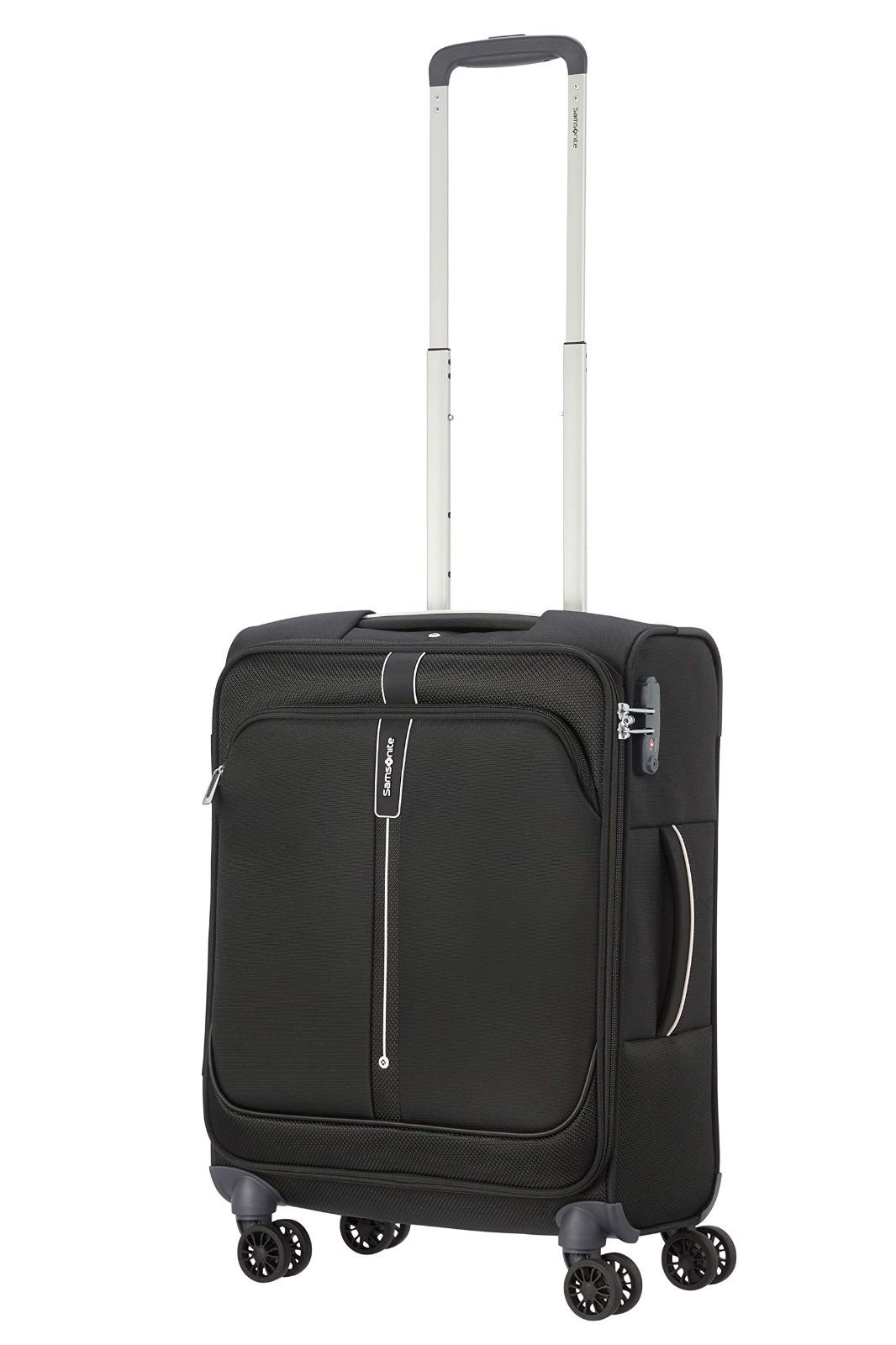 おしゃれ [サムソナイト] スーツケース キャリーケース ポップソーダ POPSODA スピナー55/20 機内持ち込み可 55 cm 2.3kg  ブラッ