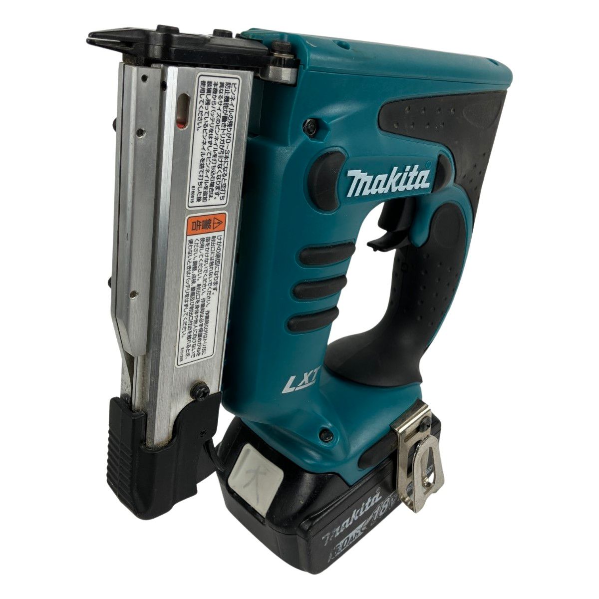 ЗЗMAKITA マキタ 18v 35mm 充電式ピンタッカ バッテリーx1付 PT351D ブルー