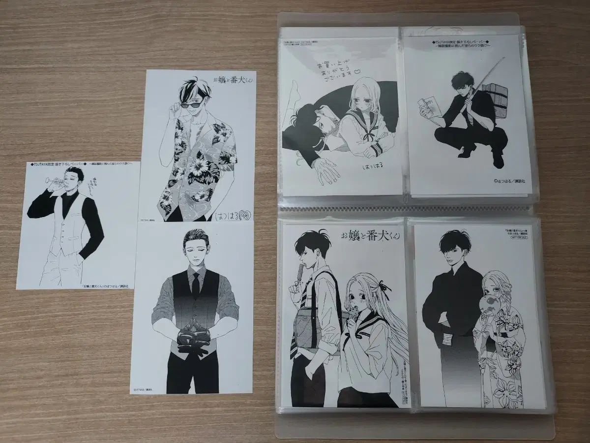 特典ペーパー まとめ売り 本物のマンガ) 若い女性と 忠慶郡 ペーパー