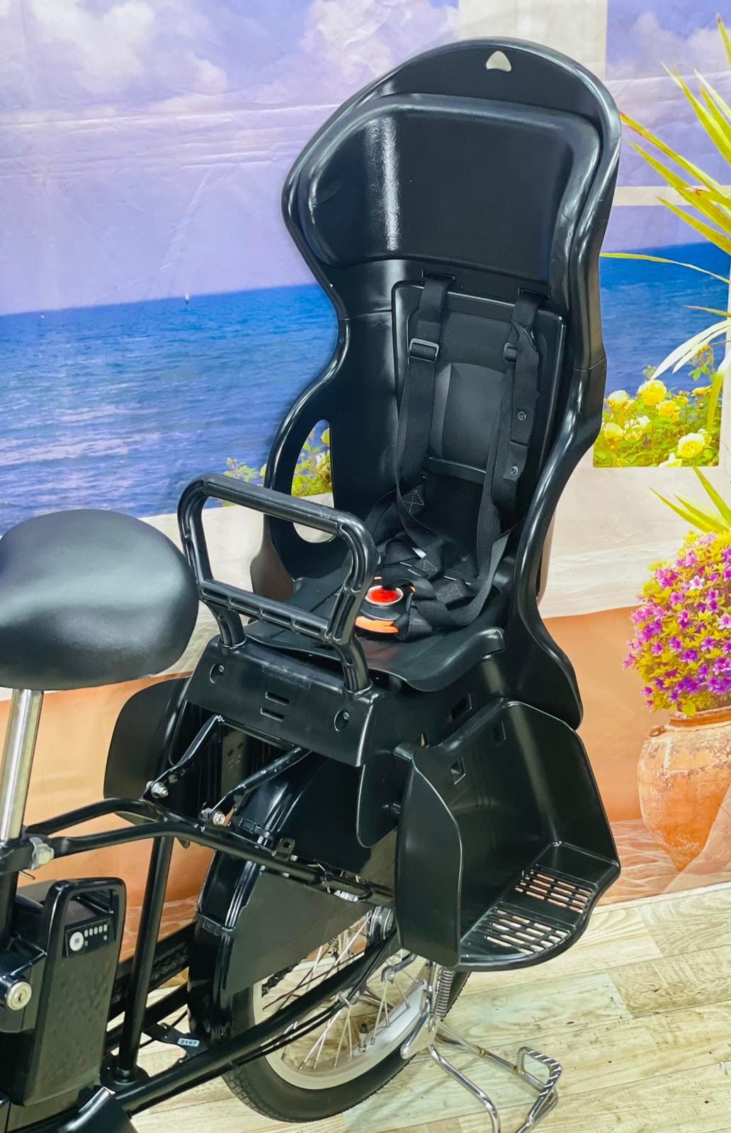 超特価！パナソニックギュット大容量12AH！子供乗せ電動アシスト自転車Y2197 超特価！】パナソニック⭐️ギュット【大容量12AH！】【人気