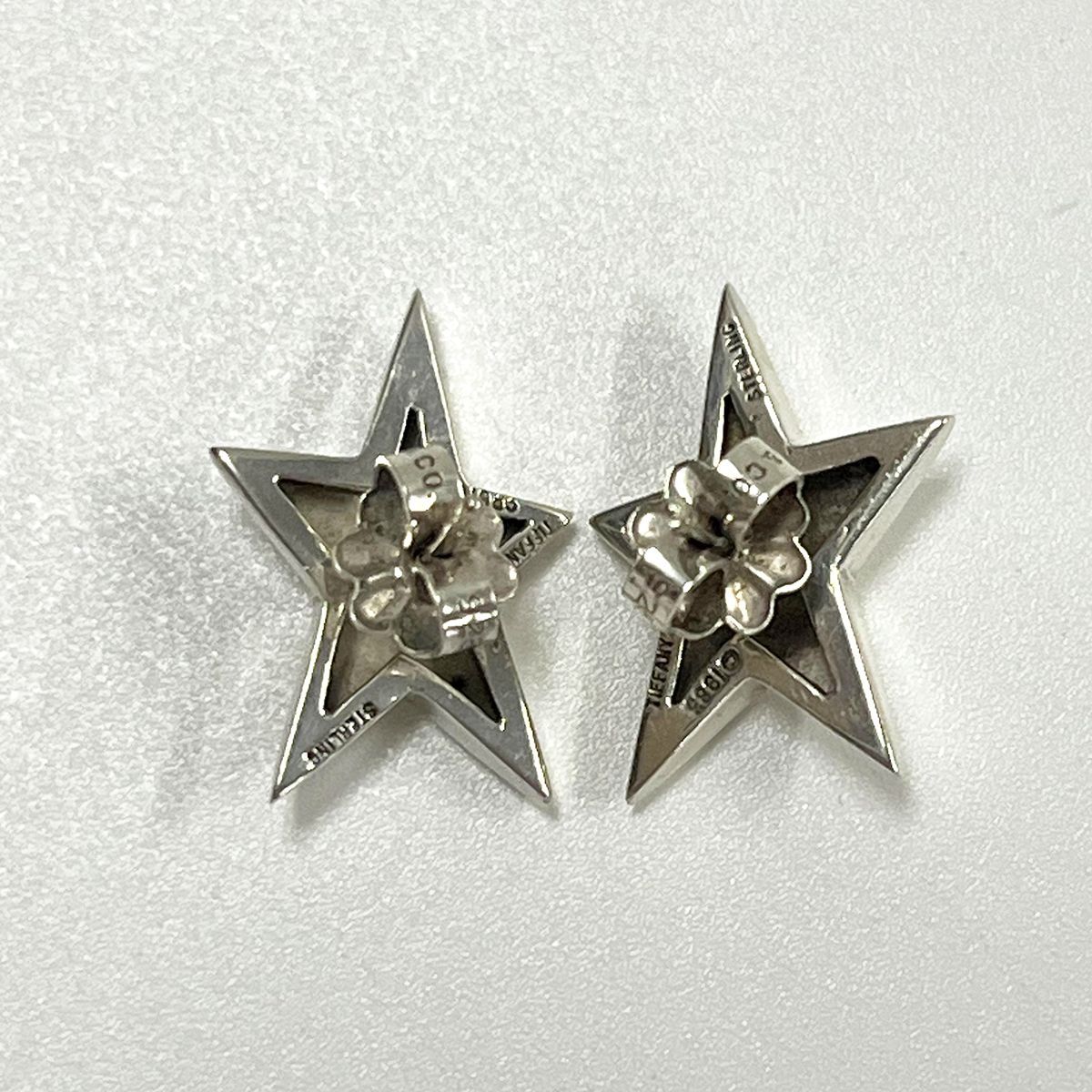 TIFFANY&CO.【美品】ピアストスター　星　ペンダント　トップのみ TIFFANY&Co. ティファニー ピアス スターモチーフ 星 925