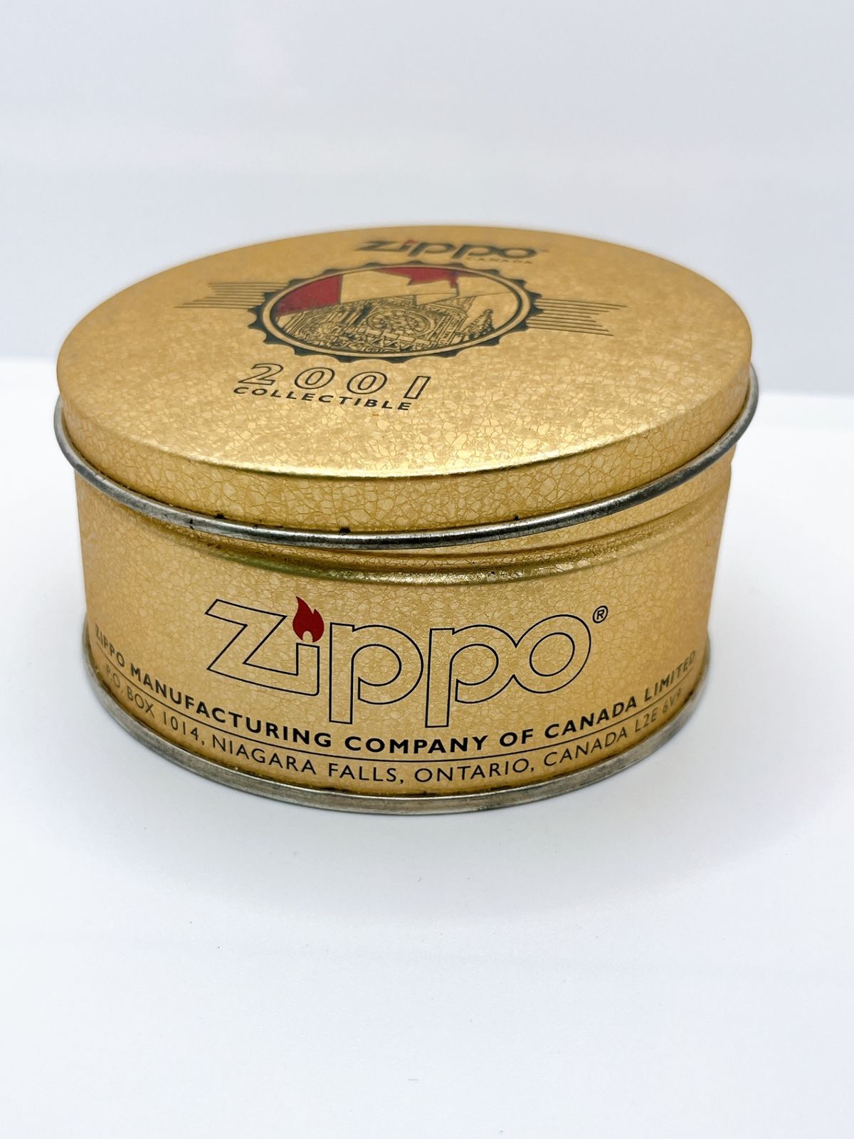 ZIPPO/ジッポー オイルライター ゴールド CANADA/カナダ Collectible 