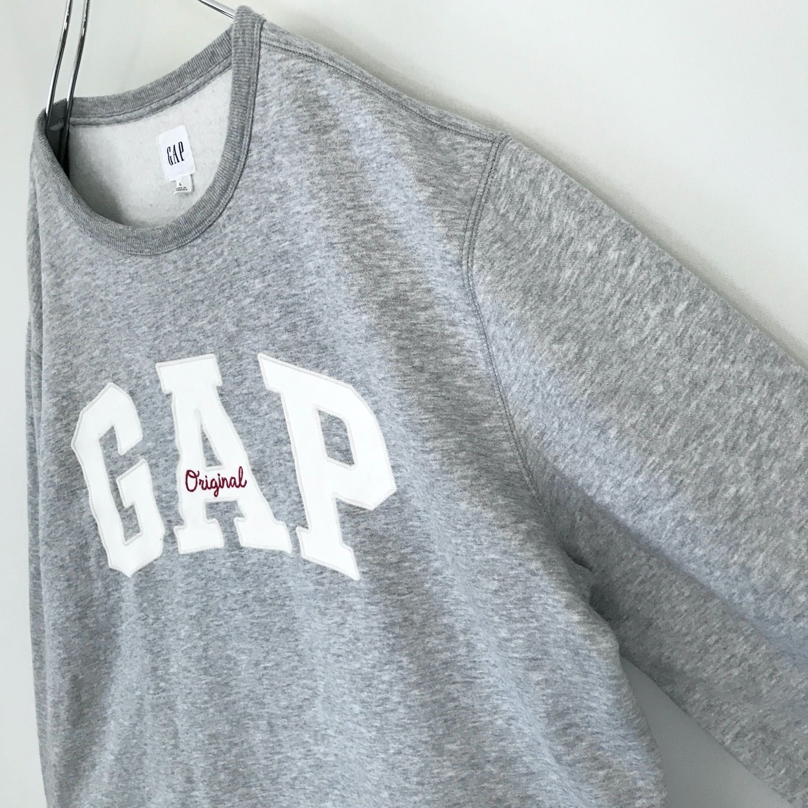 GAP ギャップ☆オリジナルアーチロゴワッペン☆裏起毛スウェット☆USAメンズL 2308A106 - メルカリ