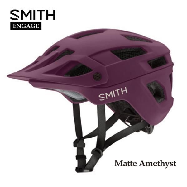 SMITH BIKE HELMET ENGAGE 自転車 BIKE マウンテンバイク 日本 調光 AMETHYST
