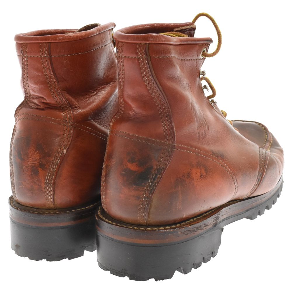 CHIPPEWA (チペワ) 90S 白タグ レザー ワークブーツ モックトゥブーツ