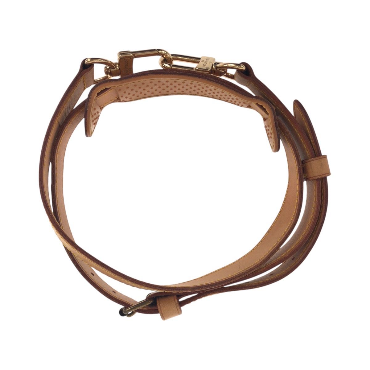 LOUIS VUITTON ルイヴィトン　レザー ショルダーストラップ ブラウン LOUIS VUITTON ルイ ヴィトン ショルダーストラップ スピーディ