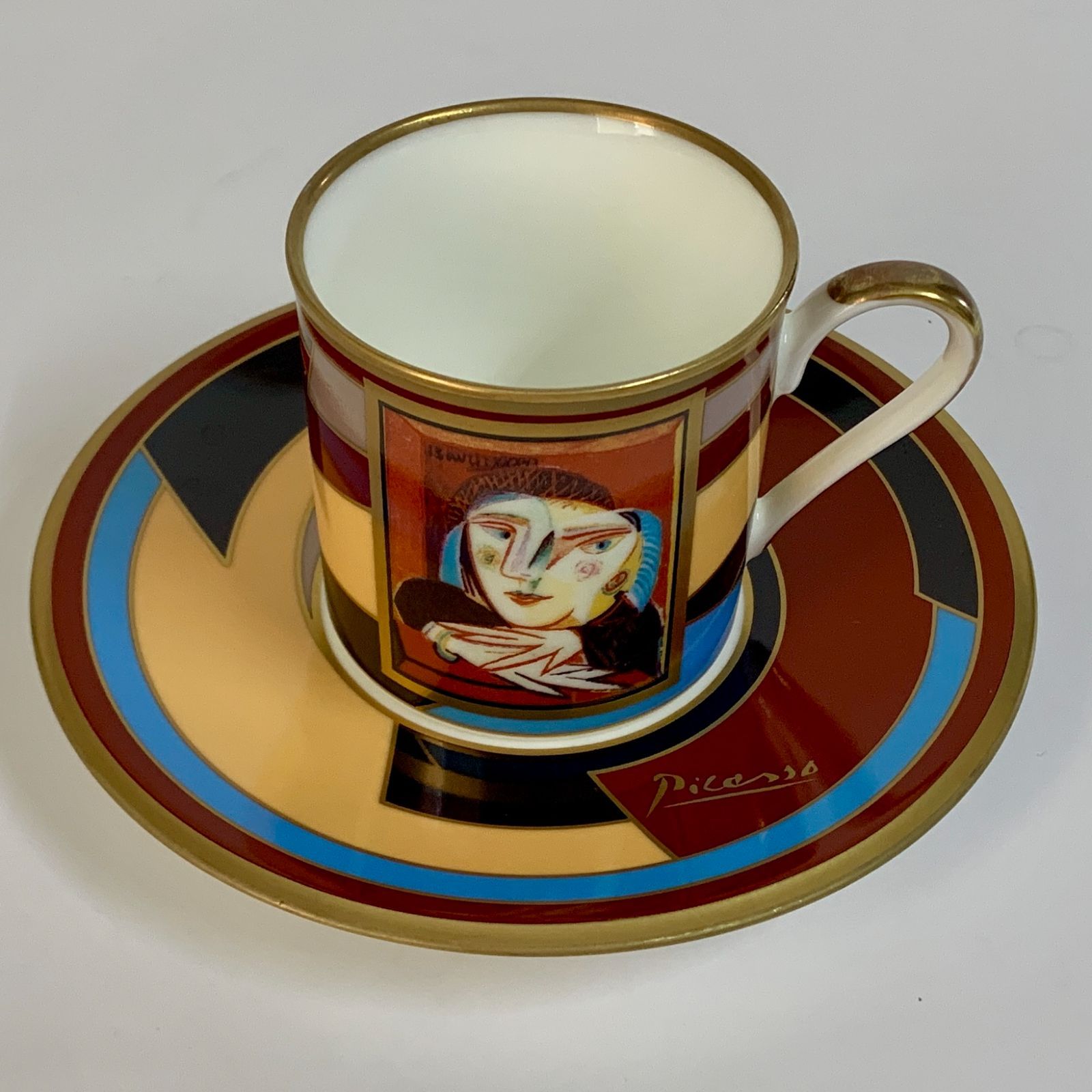ヴィンテージピカソ珈琲カップ パブロ ピカソ コレクション カップ＆ソーサー PABLO PICASSO