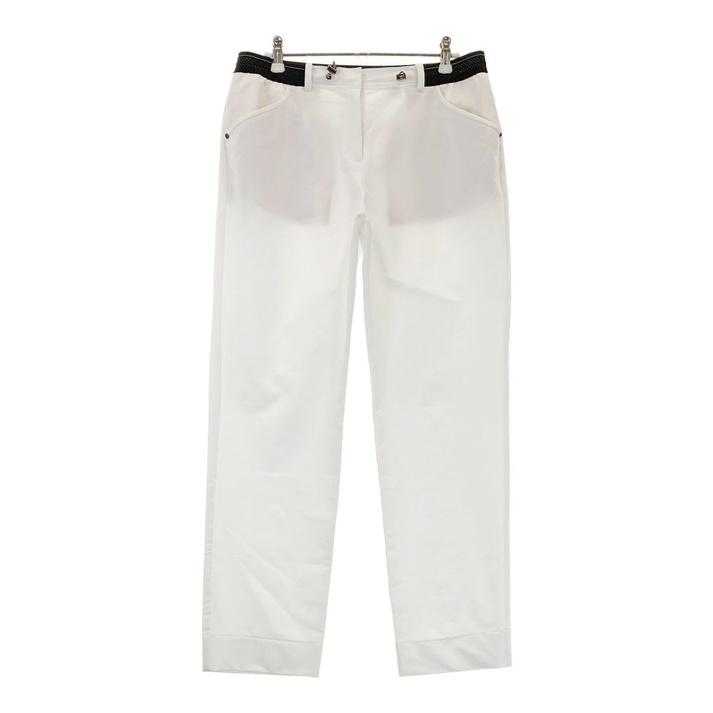 サイズ：42 LANVIN SPORT ランバン スポール ロングパンツ ホワイト系