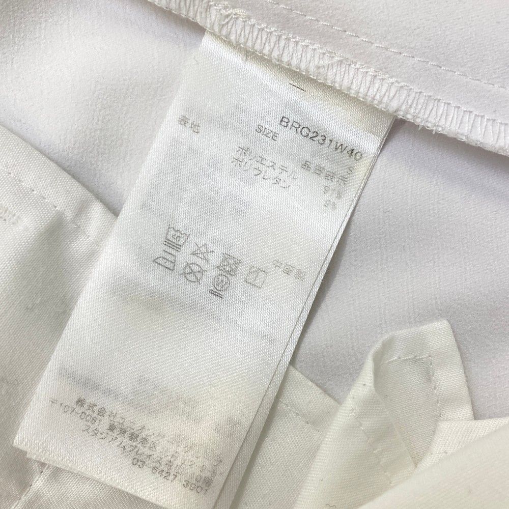 ブリーフィング ゴルフ パンツ ホワイト Sサイズ