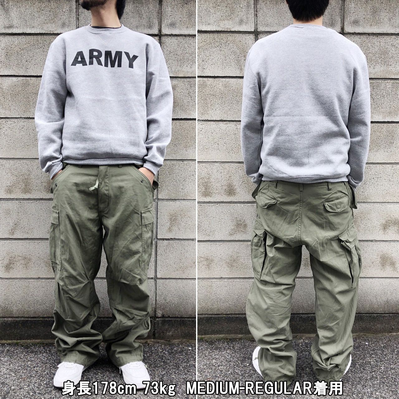 【高品質人気SALE】M-51カーゴUS MILITARY パンツ