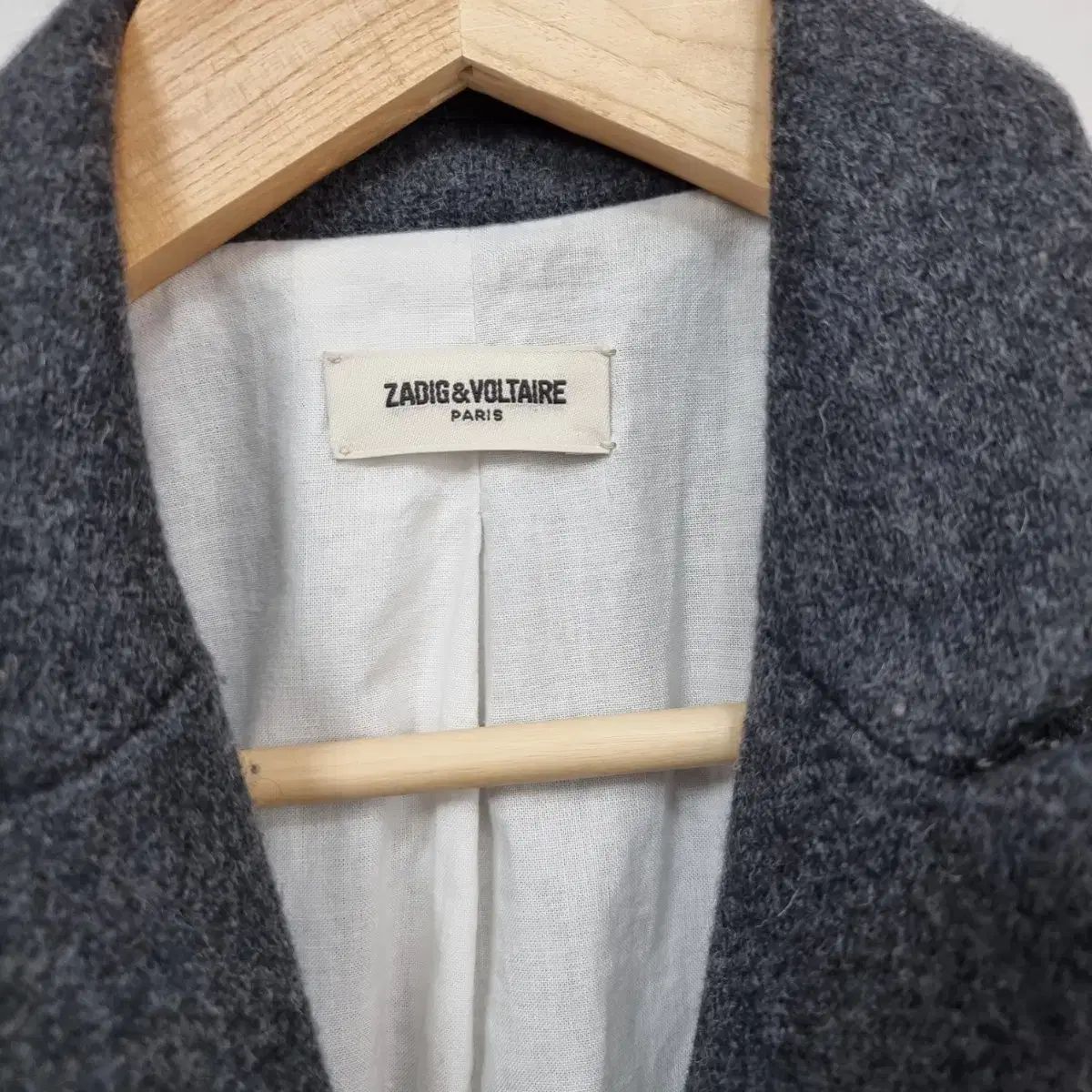 直営店に限定 ZADIG&VOLTAIRE(ザディグ・エ・ヴォルテール) スカル ウール カットソー(長袖+七分)