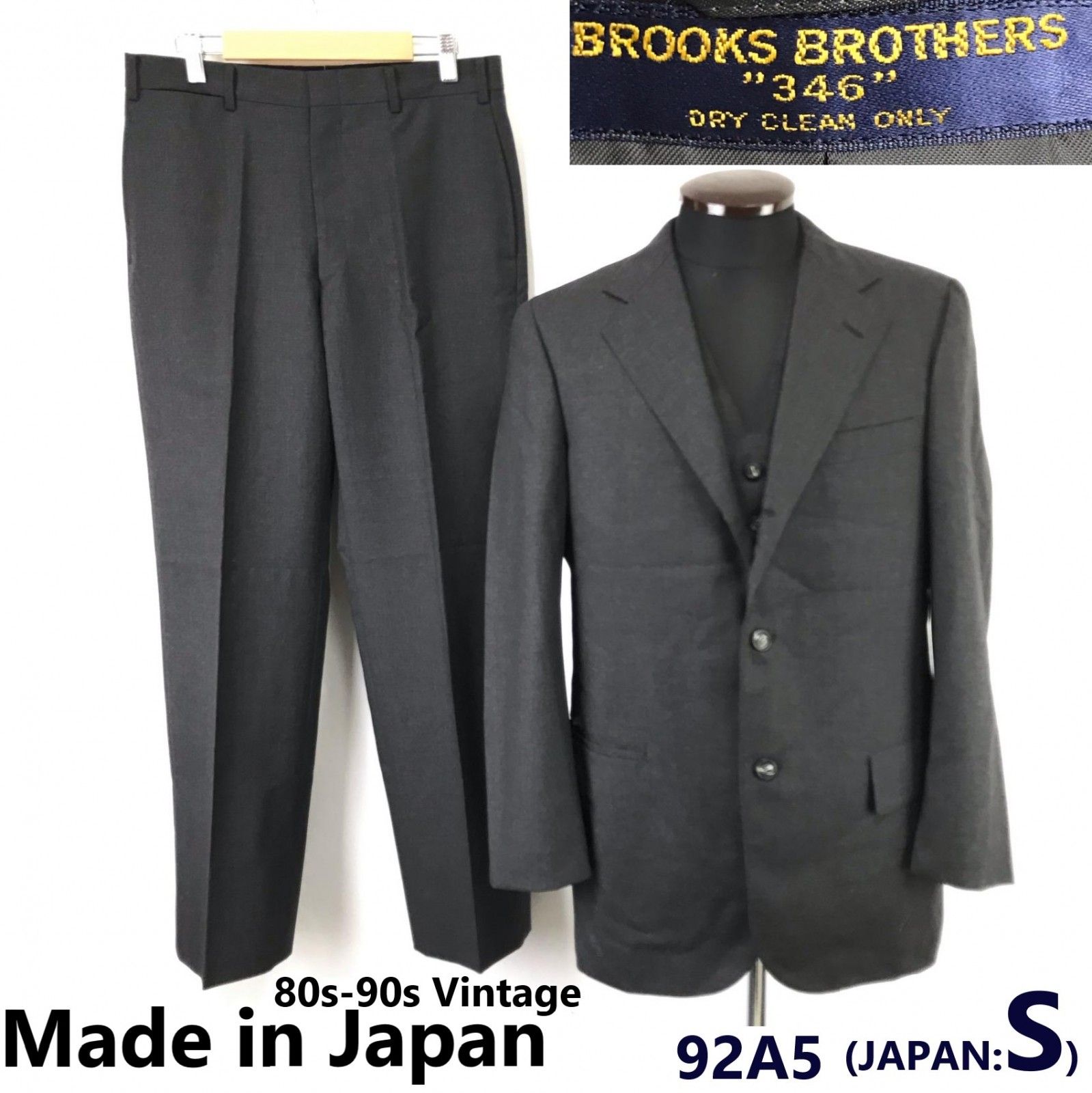 Brooks Brothers   スーツ　※新品 ◇JAPAN TRAD.◇ ウール ストライプ 2釦スーツ Classic Made by