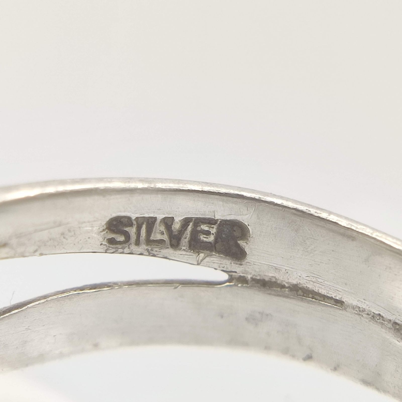 シルバーリング　美品silver サイズ約15.5号シルバー925 2003値下 3cbbfd8f68cf353ebd5c4cfea4f711