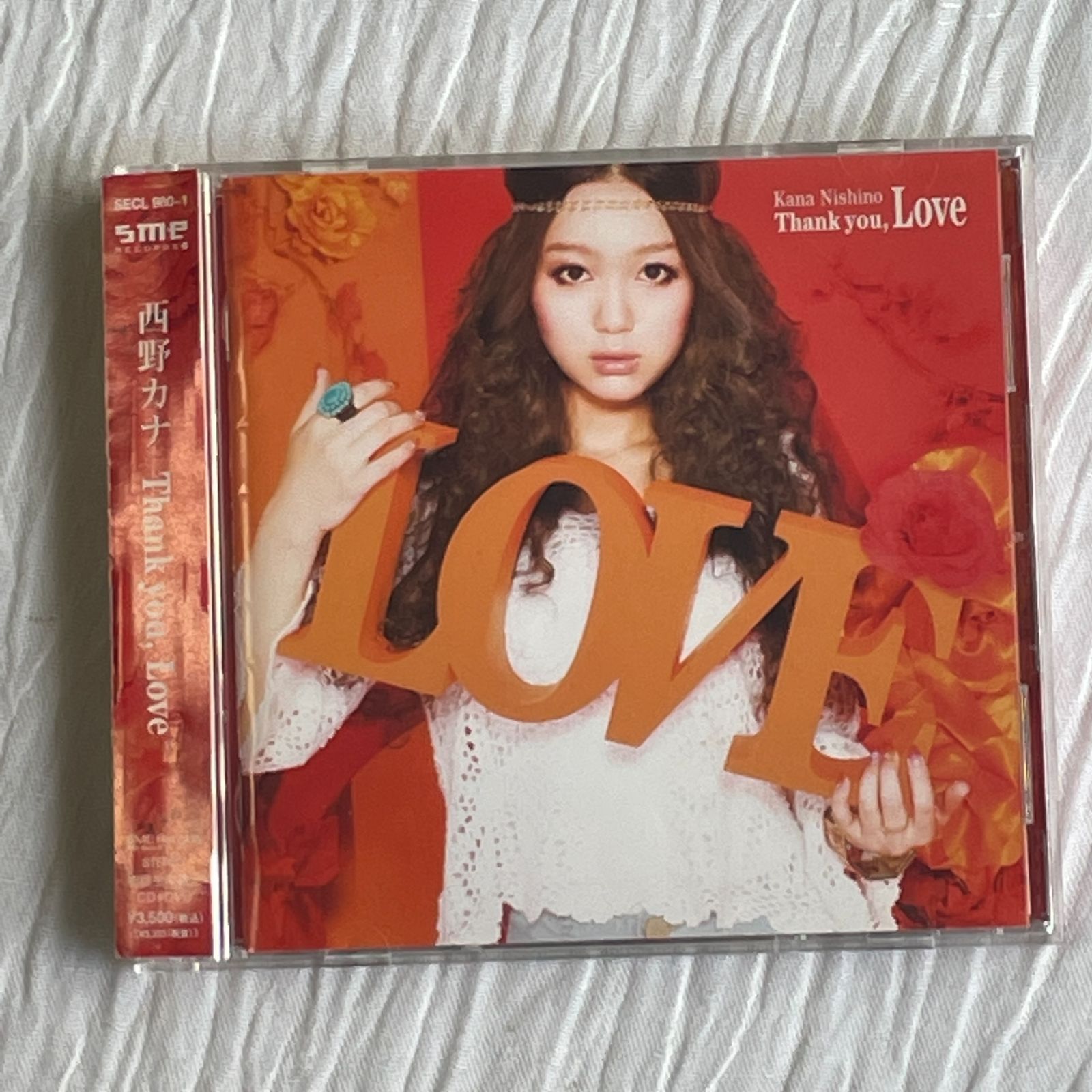 西野カナ｜Thank you,Love（中古CD＋DVD） - メルカリ