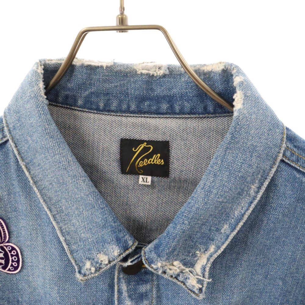 Needles (ニードルス) 22SS PapillonPatches Jean Jacket パピヨン刺繍