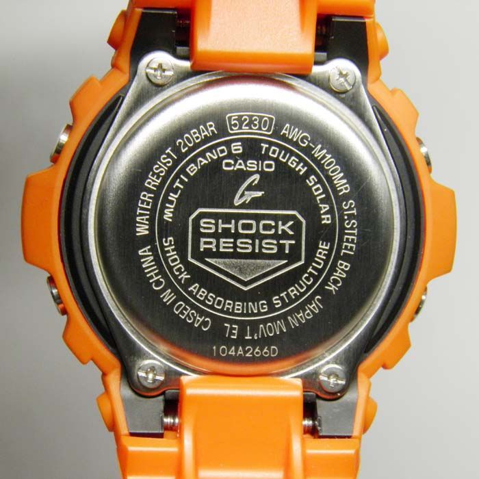 CASIO(カシオ)G-SHOCK(ジーショック) AWG-100MR-4AJF Rescue Orange 