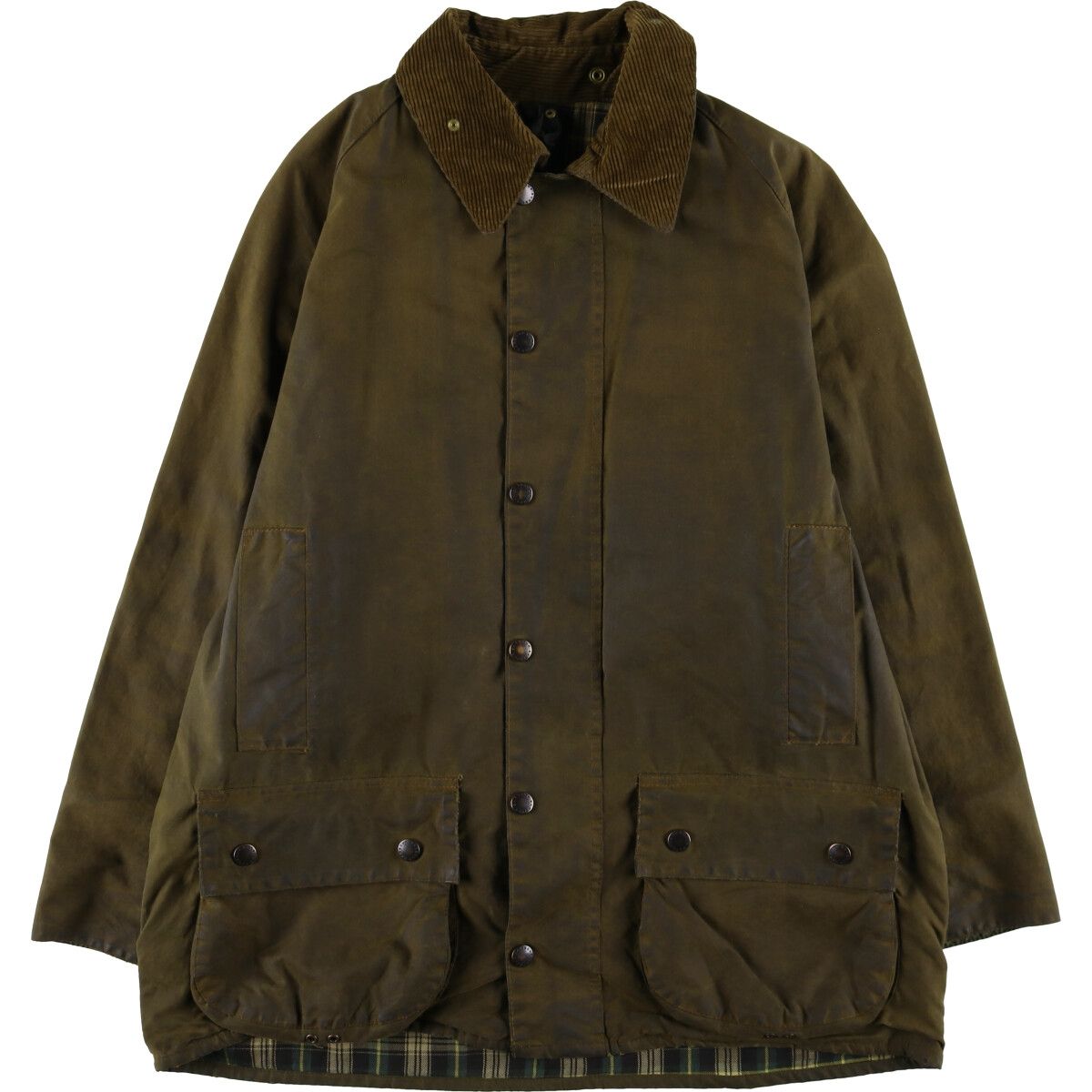 古着 訳あり特価 80~90年代 バブアー Barbour MOORLAND ムーアランド 旧3ワラント オイルド ハンティングジャケット 英国製/eaa499791