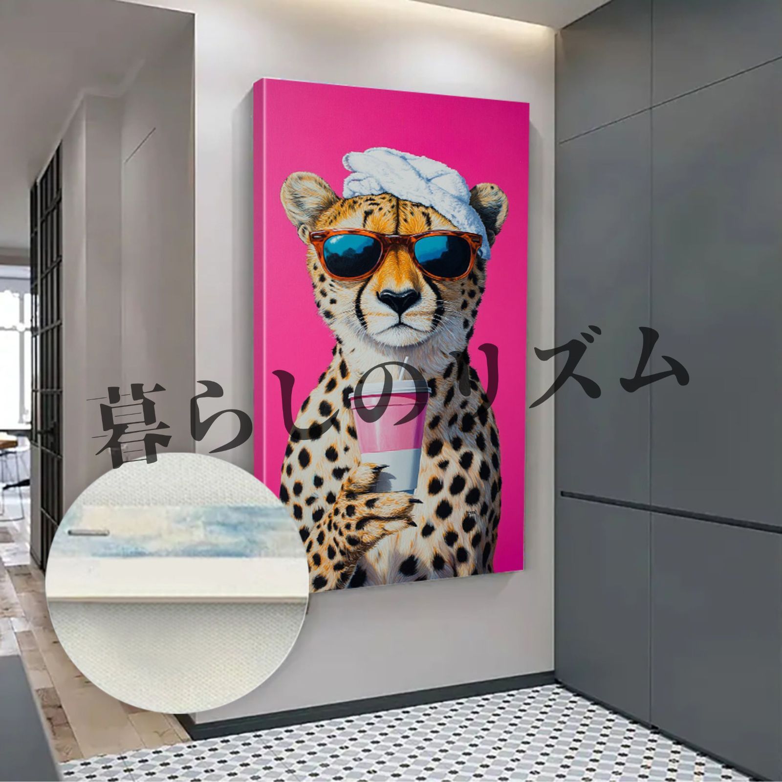 イデタツヒロ TIDE 原画 ANGRY CAT LUMINAIRE アート 2025年最新