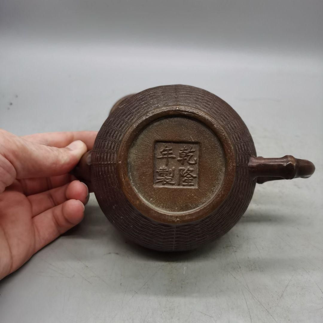 銅器 四神獣荼壺 水筒 煎茶器 茶室 装飾品 工芸品 置物 銅器 四神獣荼壺 水筒 煎茶器 茶室 装飾品 工芸品 置物