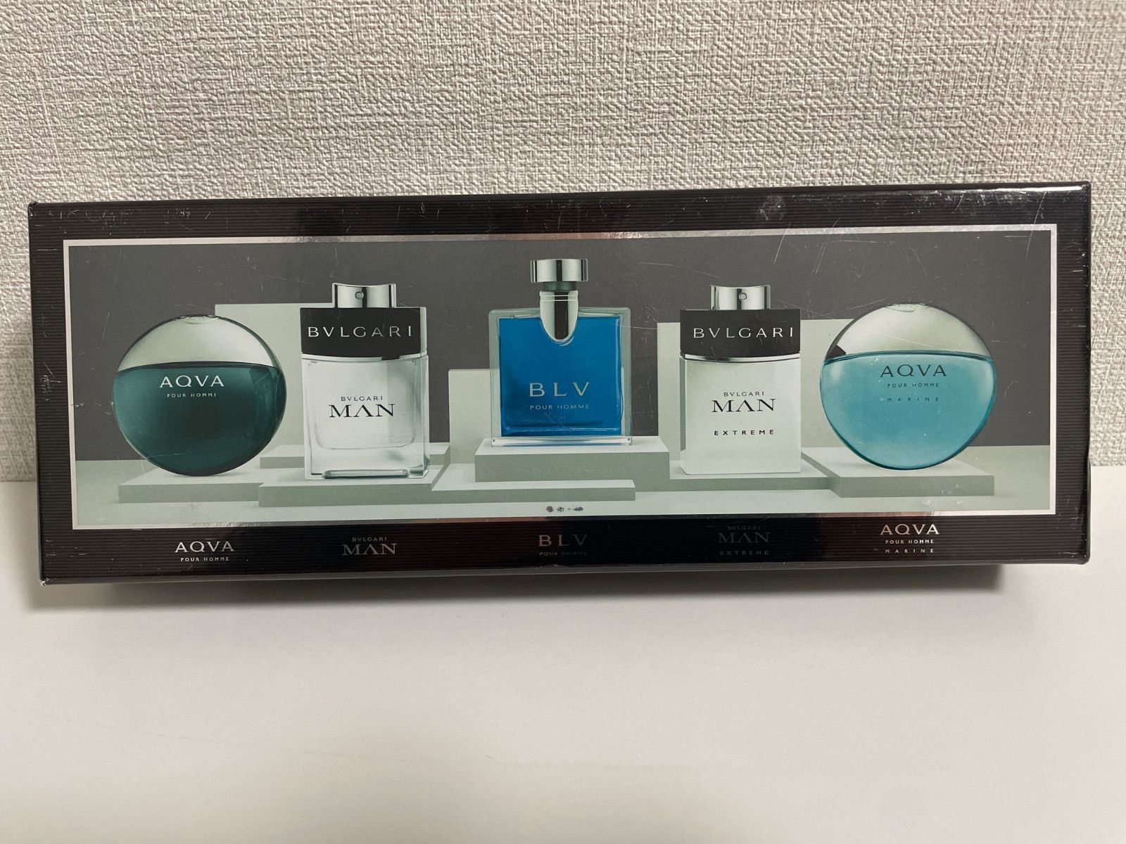 BVLGARI MEN COLLECTION 男性用香水セット 5種 オードトワレ