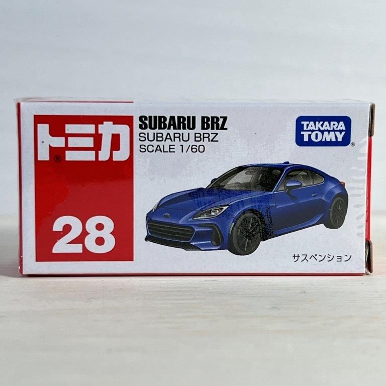 トミカ ミニカー No.28 SUBARU BRZ 箱 トミカシリーズ タカラトミー - メルカリ