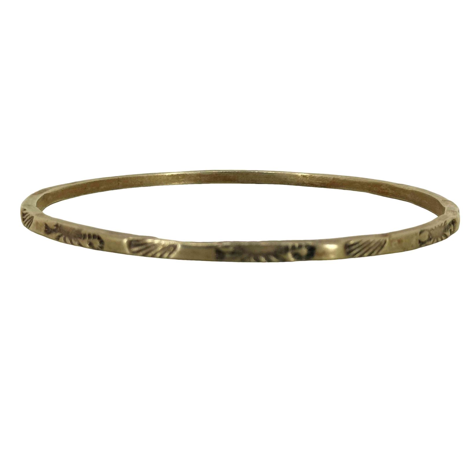 ユーズドフルギ 古着 メキシカンジュエリー シルバー925刻印 バングル メンズ 表記無