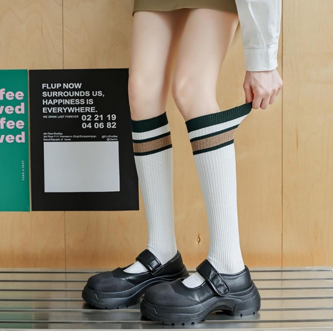 希少　KLASICA-ストライプウールパンツ 黒Striped Pantsストライプパンツ/deru2828/吉岡純子feoh - メルカリ