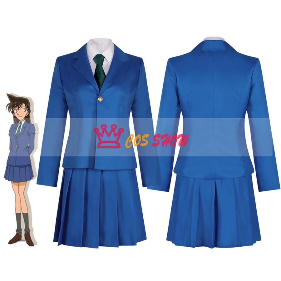 新品名探偵コナン 帝丹高校 毛利蘭 コスプレ衣装 cosplay仮装