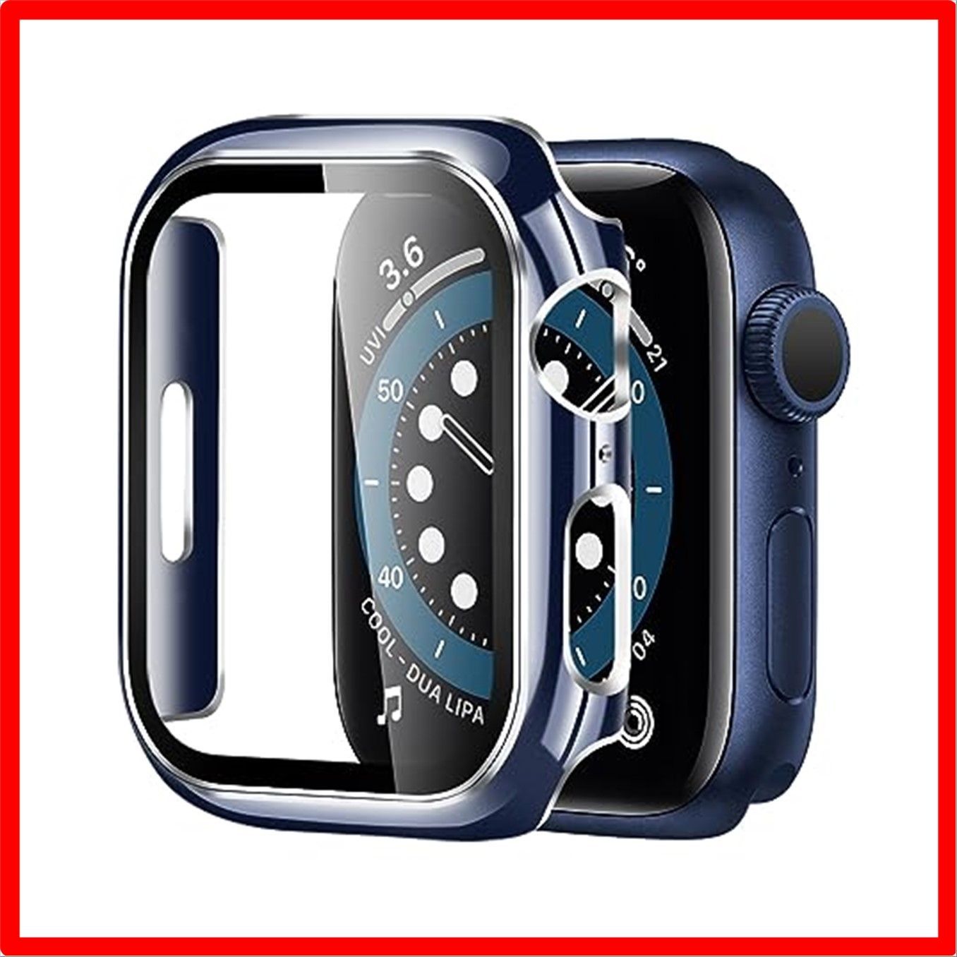 送料無料】 45mm_Blue/Silver 1pack 【2022強化モデル】BELIYO Apple Watch ケース 49mm 45mm  44mm タクキチショップ メルカリ