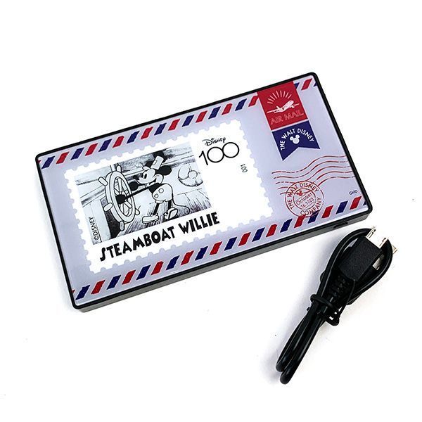 ディズニー100周年 アラジン リチウムイオンポリマー充電器