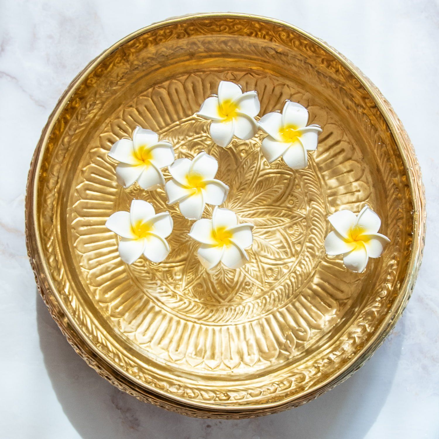 ウルリ urli uruli 南インド伝統のアーユルヴェーダ調合器具 水盆 直径 35.5cm | 水盆 フットバス